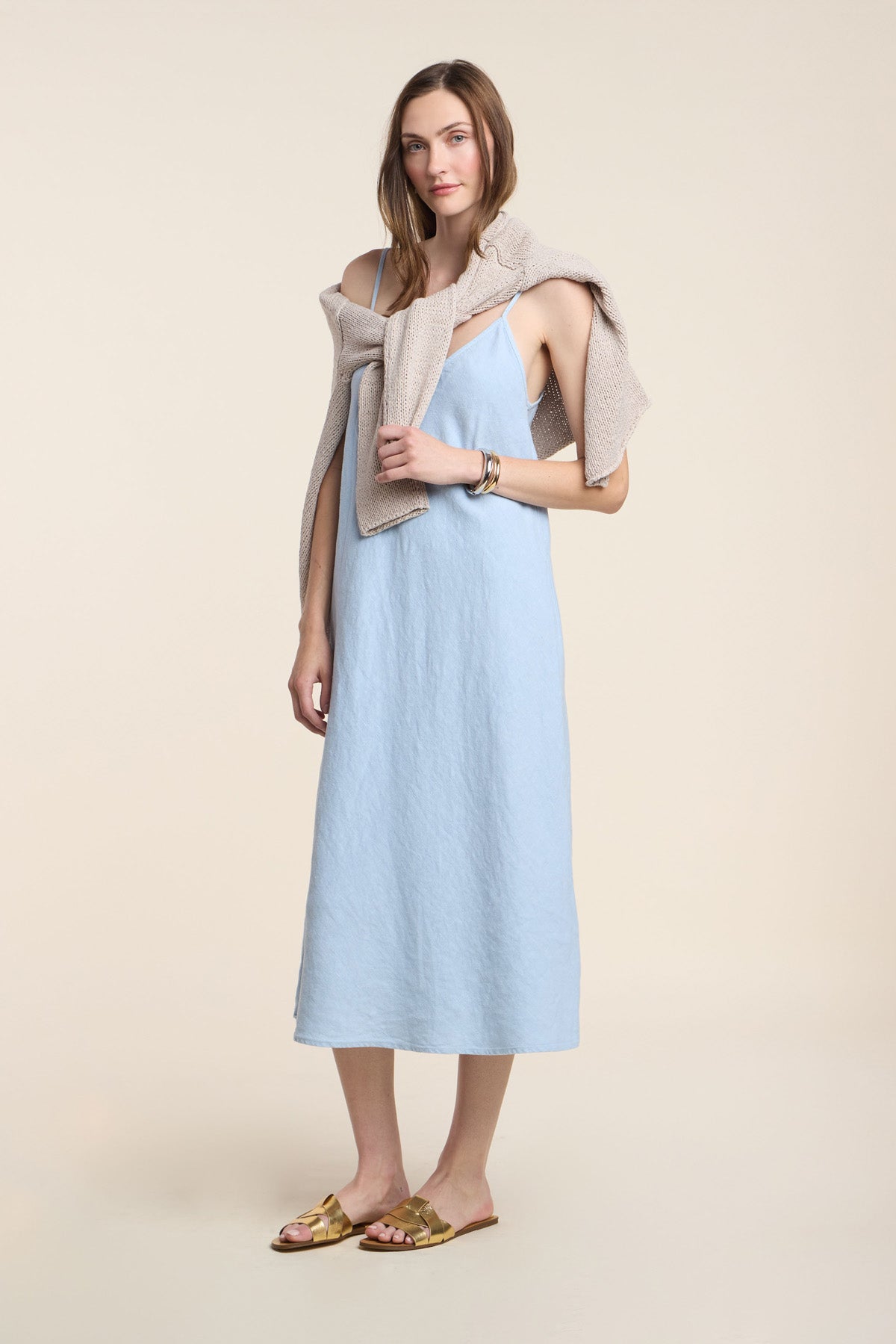 Velvet By Graham & Spencer Hope Heavy Linen Dress Velvet By Graham & Spencer Hope Heavy Linen Dress