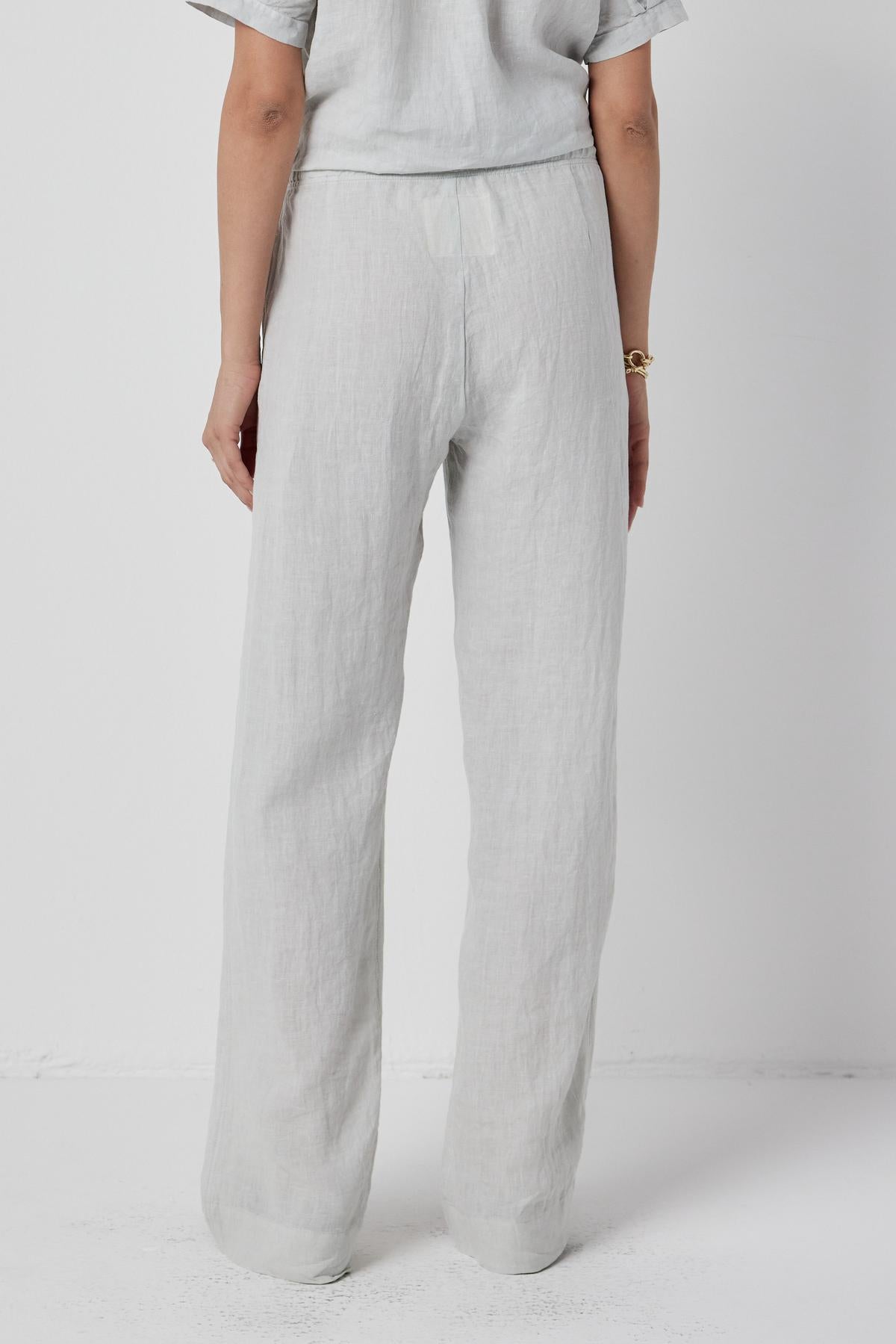 The back view of a woman wearing Velvet by Jenny Graham's PICO PANT.