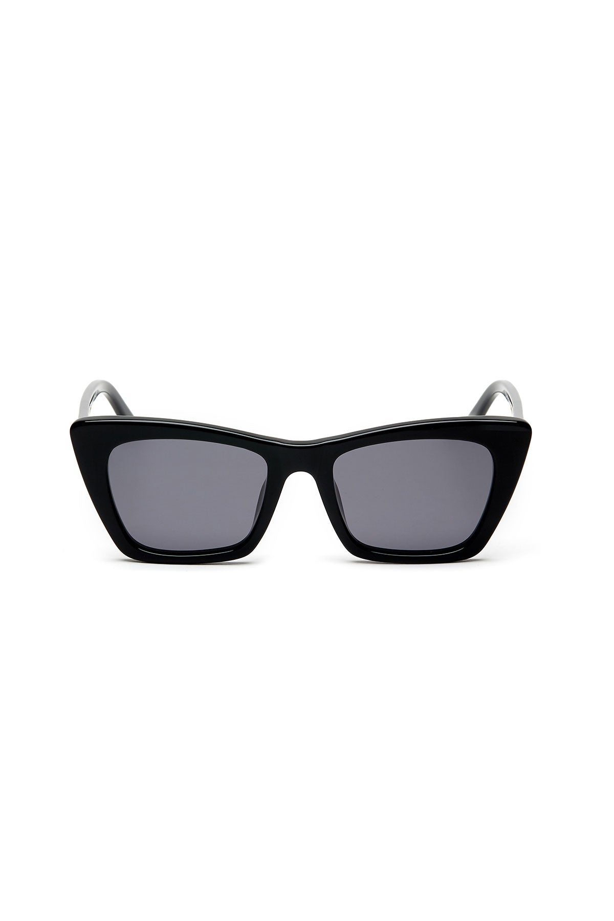 Rectangular black sunglasses with dark lenses by Eleventh Hour, ESSENTIAL CLASSIC SUNGLASSES BY ELEVENTH HOUR.-37468464742593
