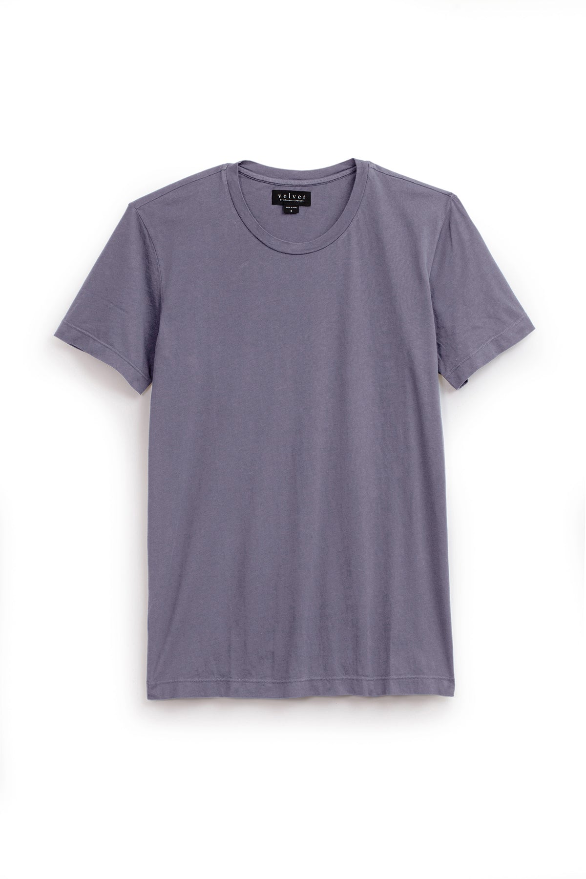 a HOWARD WHISPER CLASSIC CREW NECK TEE by Velvet by Graham & Spencer on a white background.