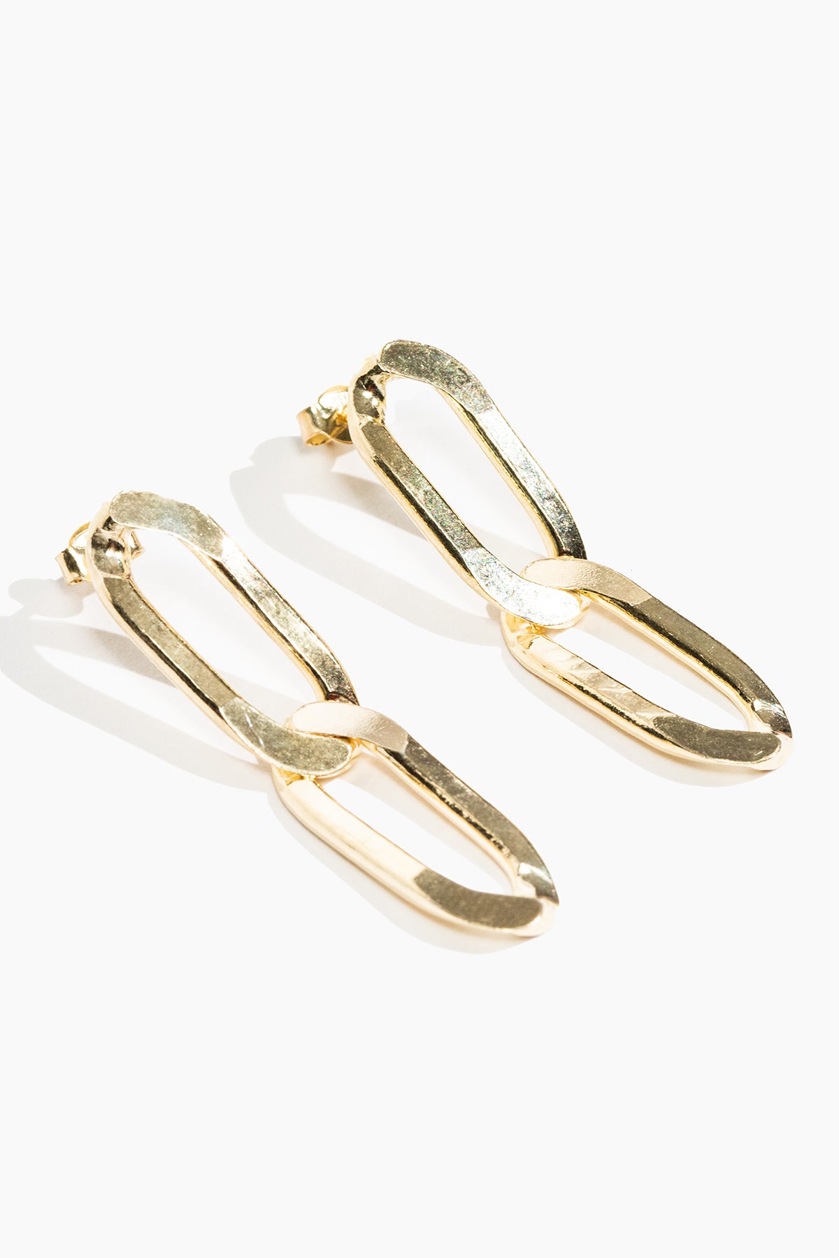 Bubba Earrings Gold by Phyllis & Rosie 2-23749623218369