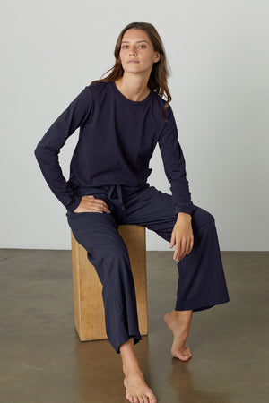 Lounge Set Navy Front