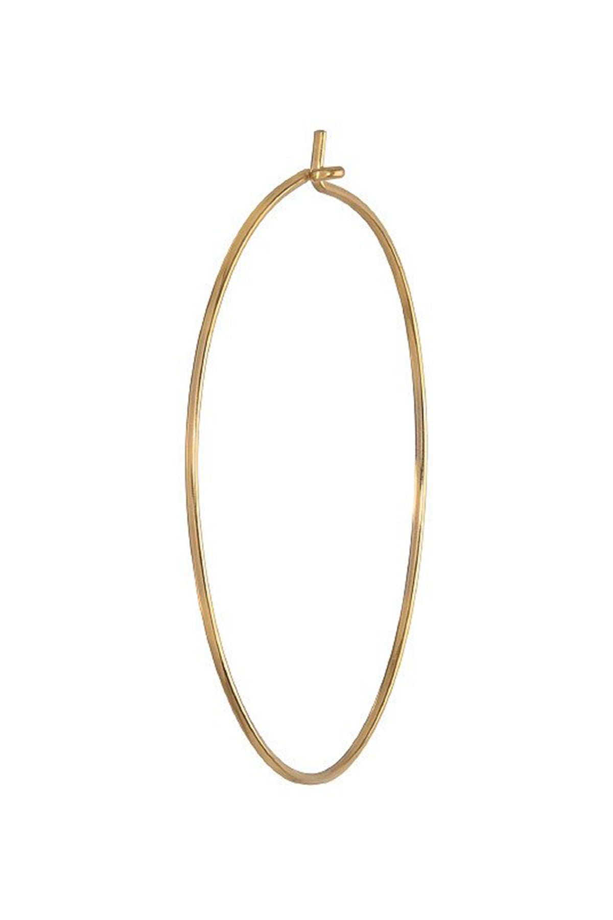 Small Hoop Earrings by Bychari Gold 2