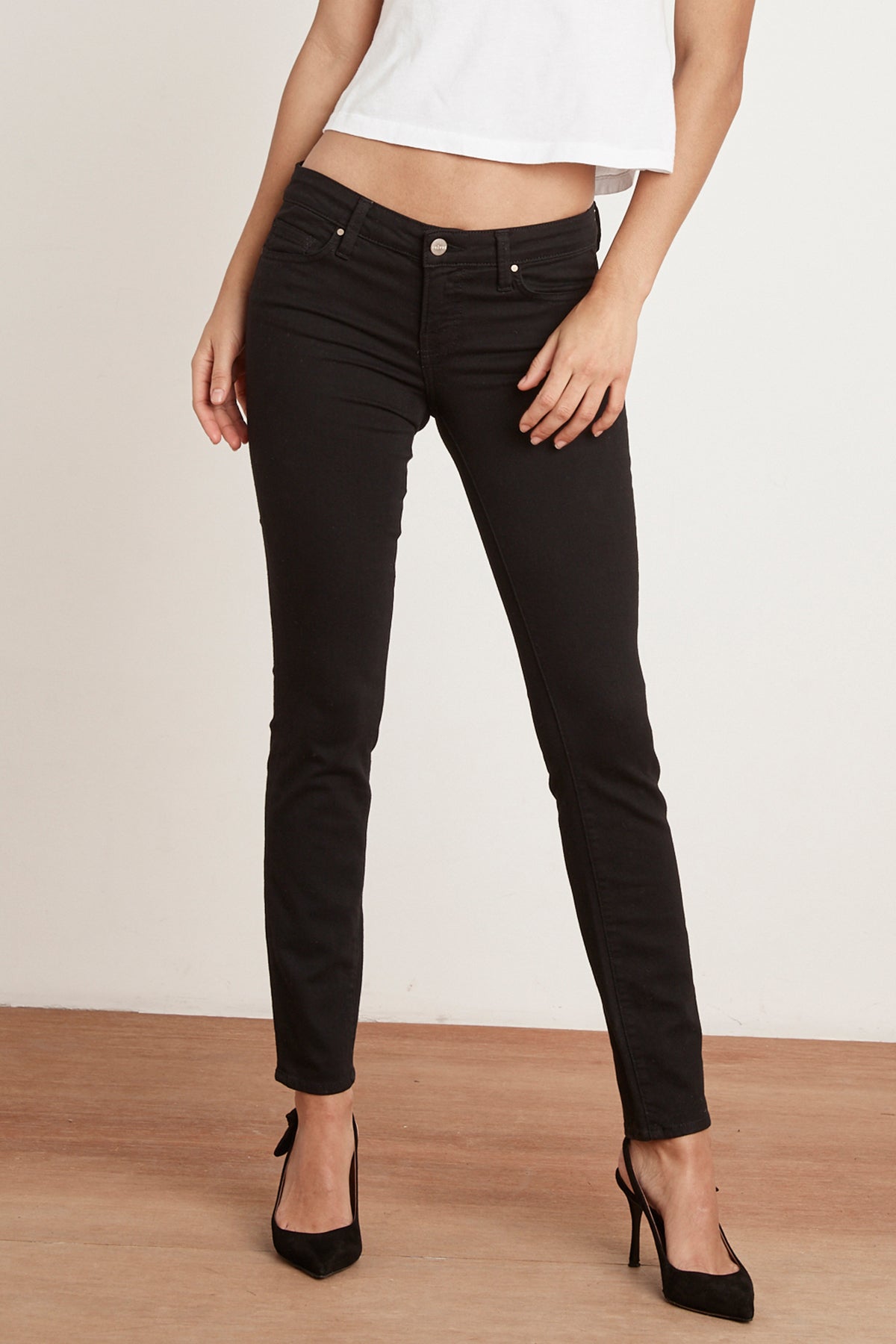 Skinny Black Jeans Best Stretch Skinny Jeans Womens TONI SKINNY