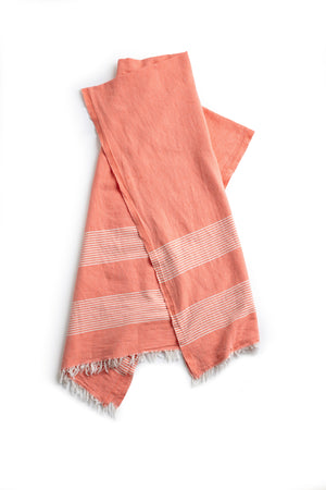 Beach Throw Coral 2