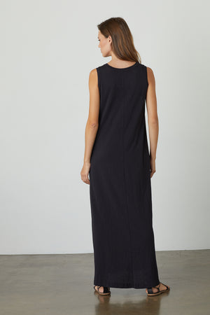 Edith Dress Black Back