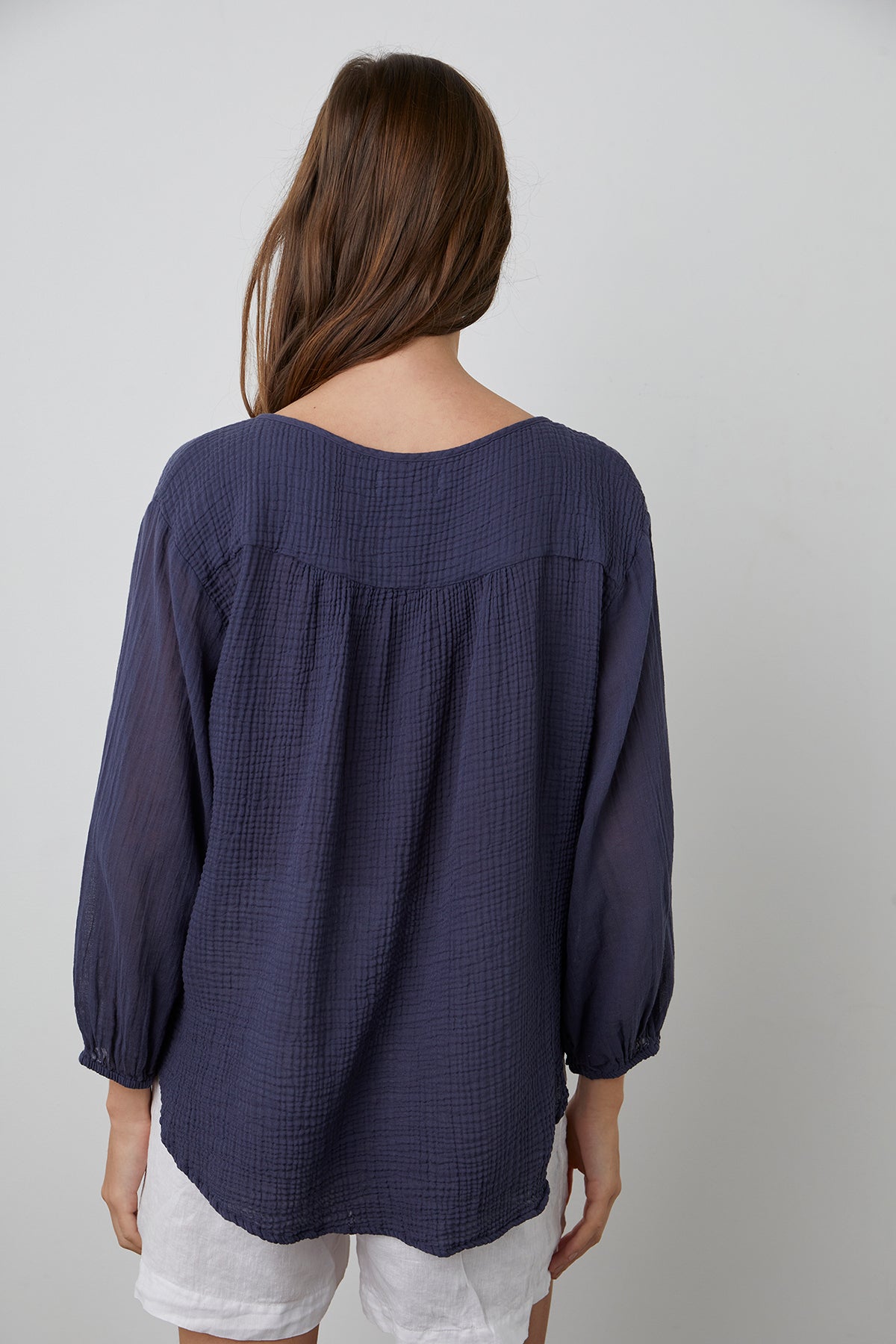 Marilyn Blouse Postman Tammy Short White Back-22316913262785