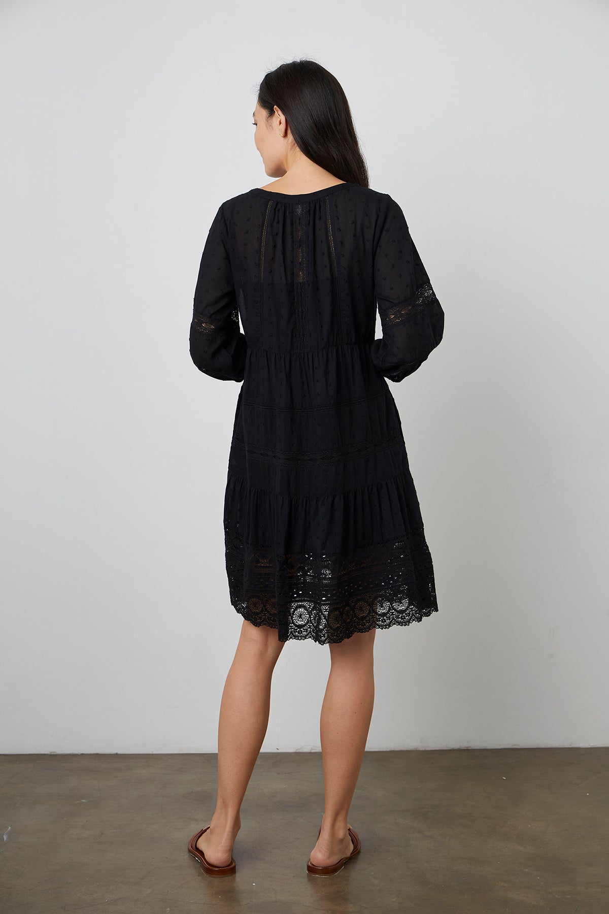 Dorothy Dress Black Back