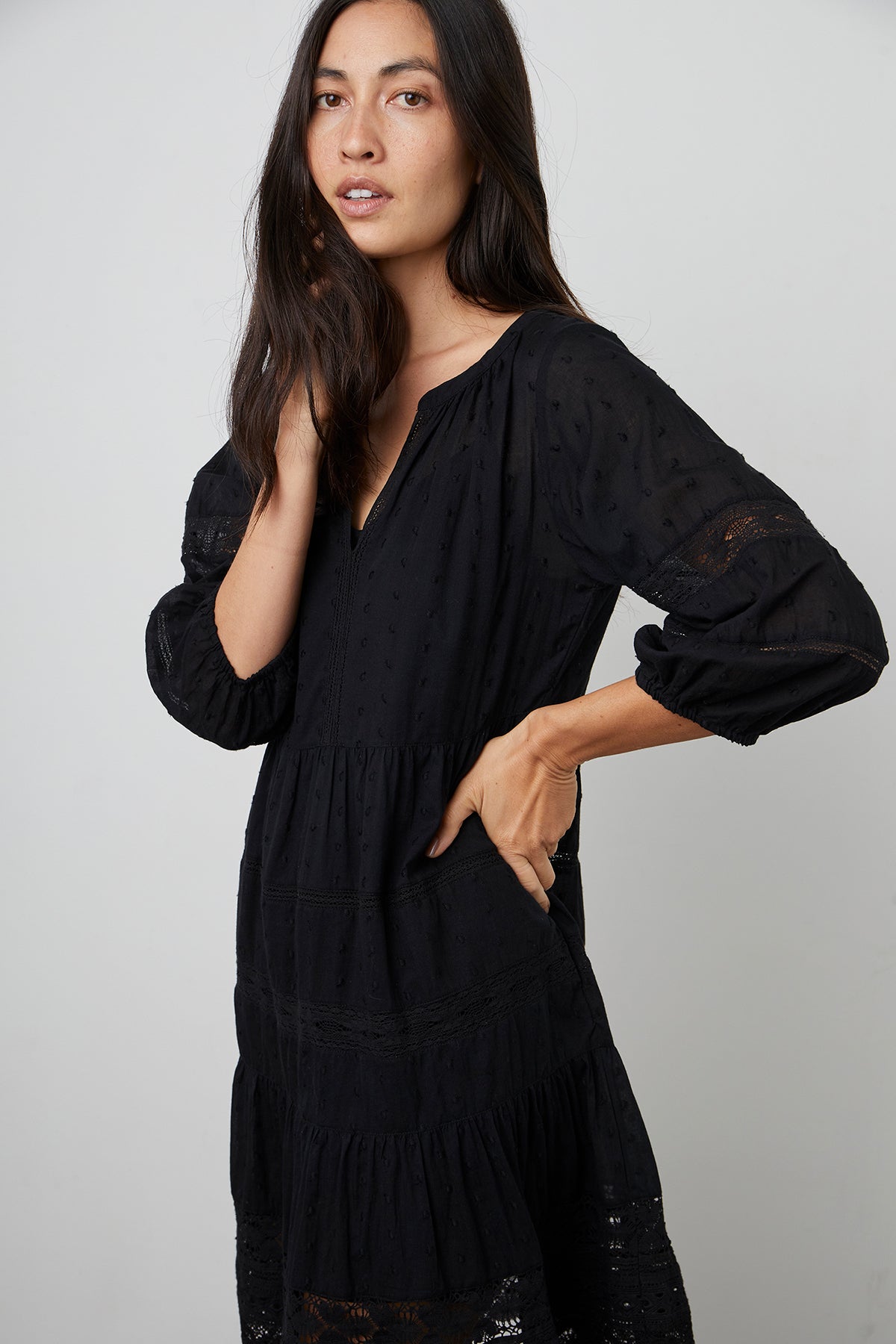 Dorothy Dress Black Side-21524946518209