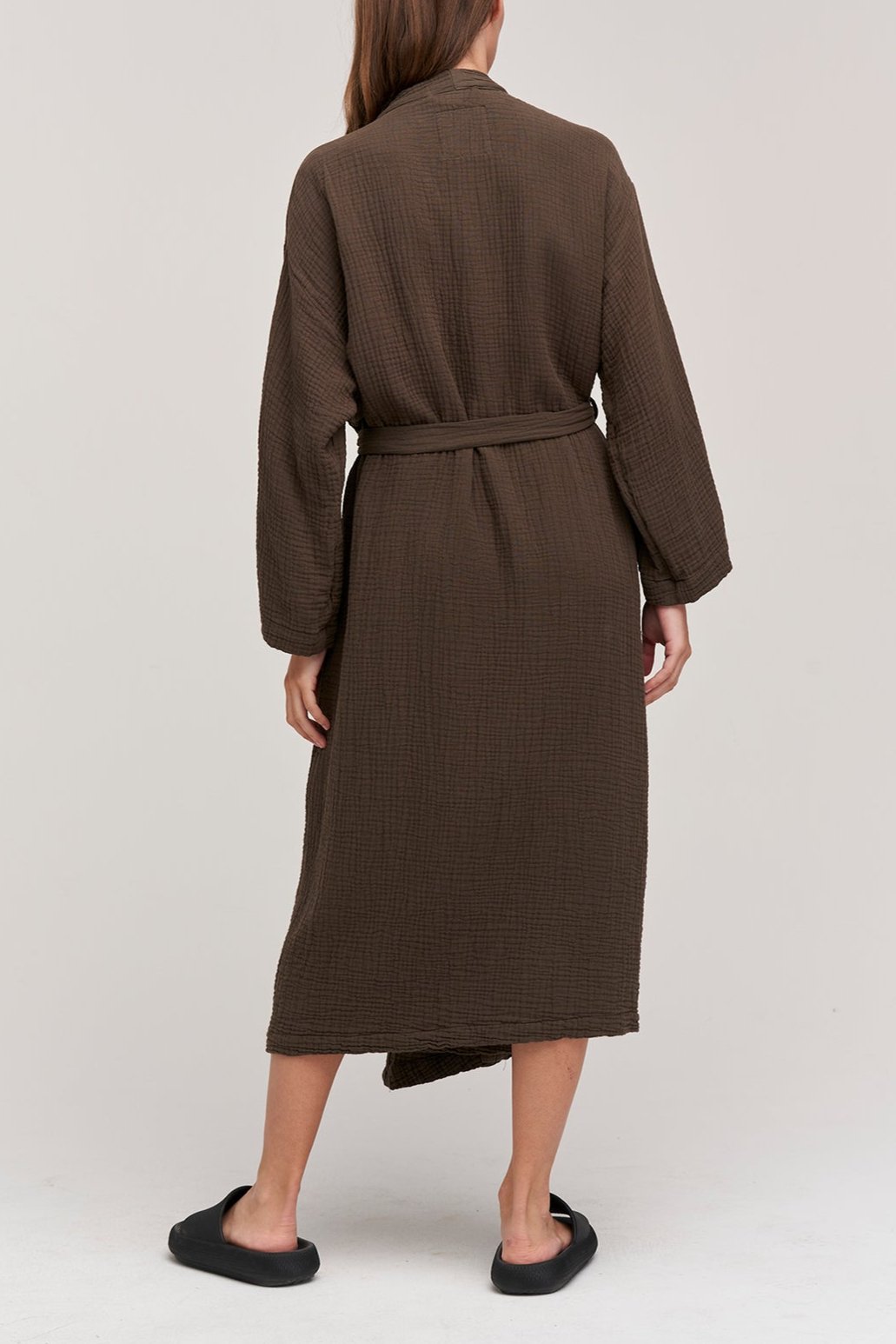 Cotton Robe Army Back-22671279161537