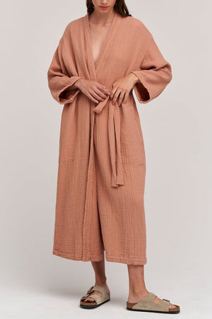 Cotton Robe Posey Front 2