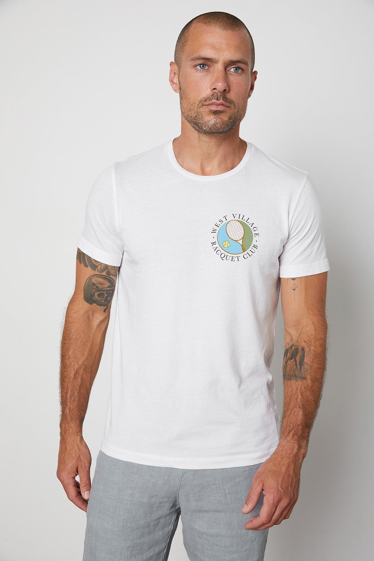 PARK CREW NECK GRAPHIC TEE