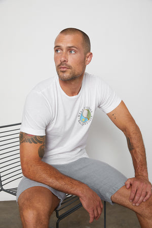 PARK CREW NECK GRAPHIC TEE