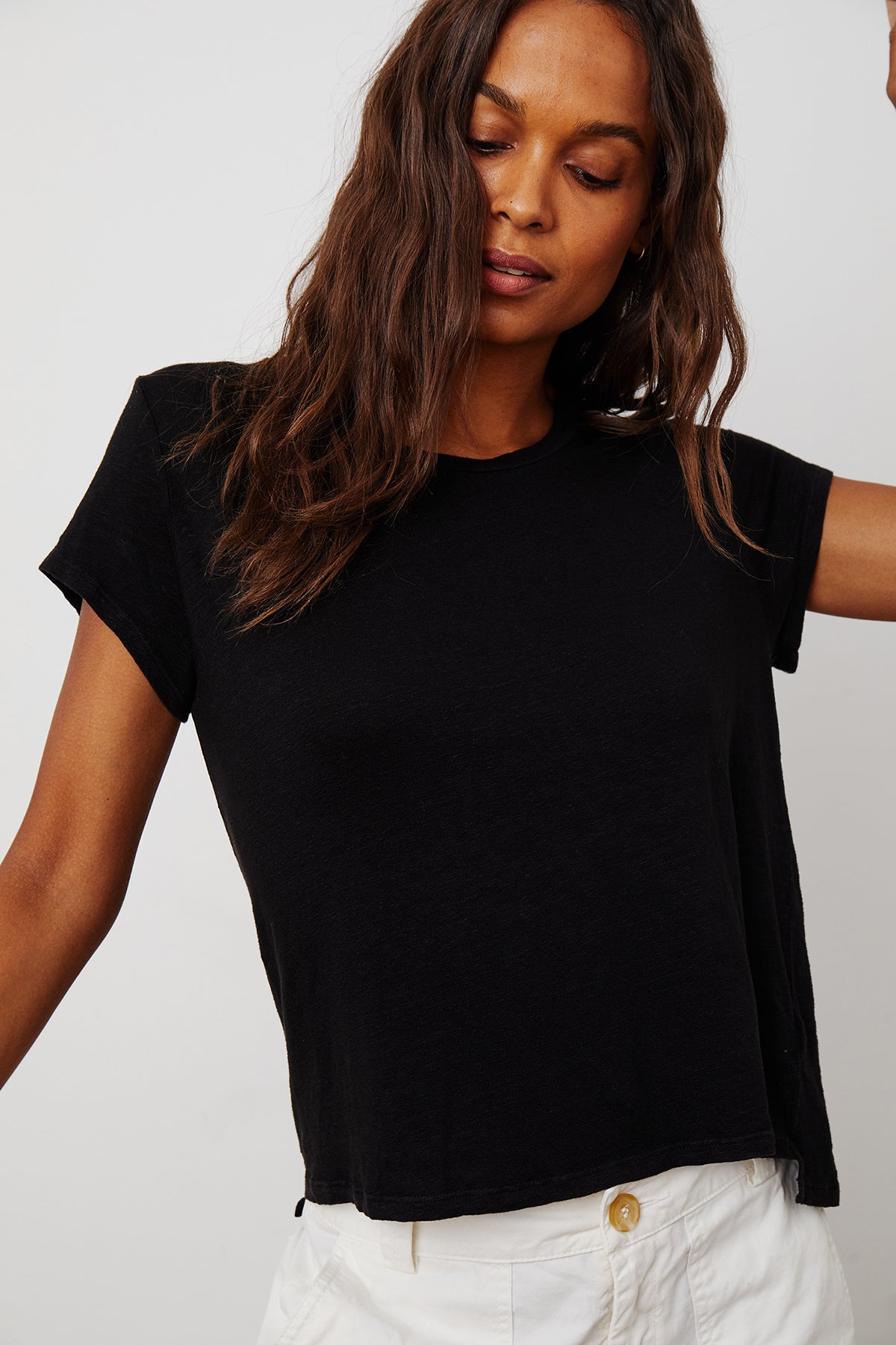 Casey Tee Pearl Front 2-23082494656705