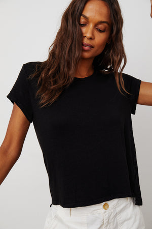 Casey Tee Pearl Front 2