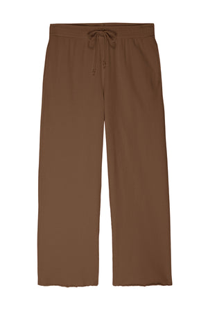 Montecito Sweatpant in hazelnut brown flat