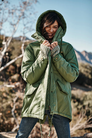 Nicki Jacket Evergreen Front