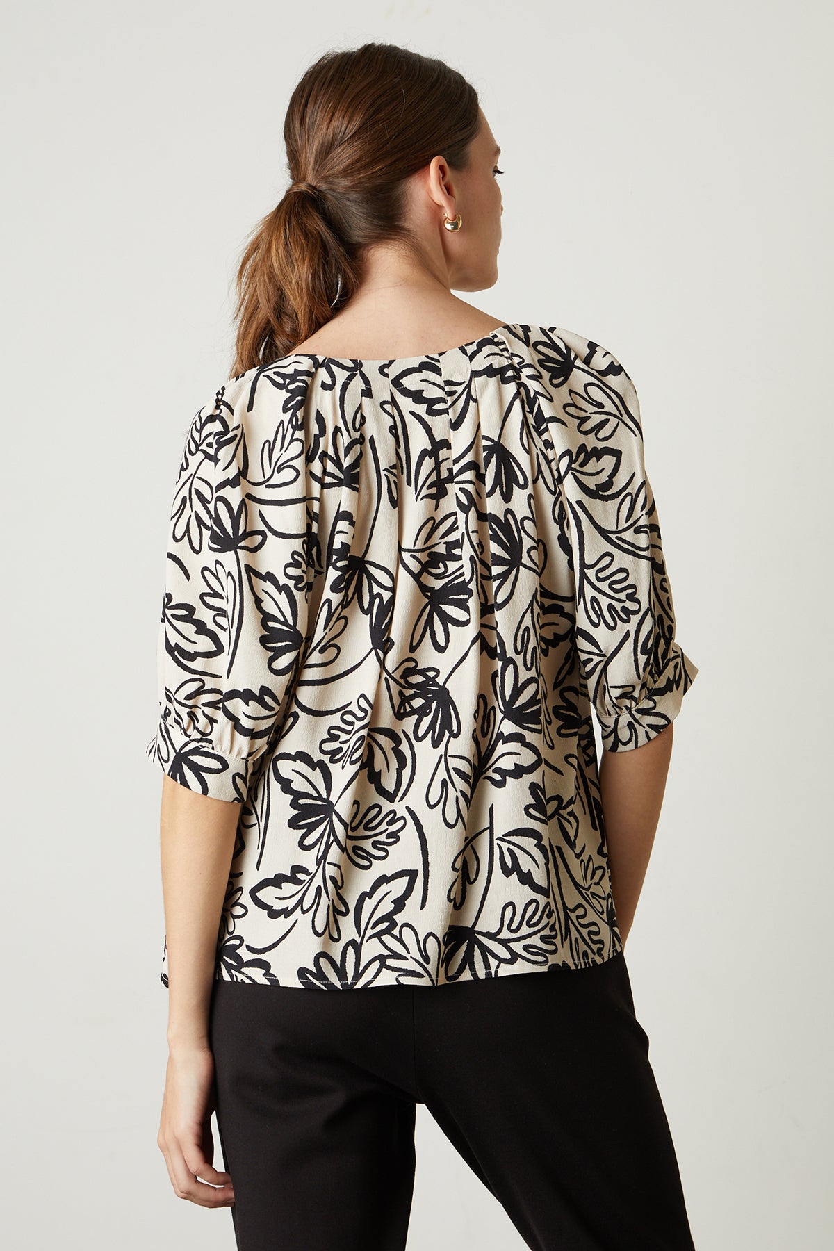 BONNY PRINTED CREPE TOP
