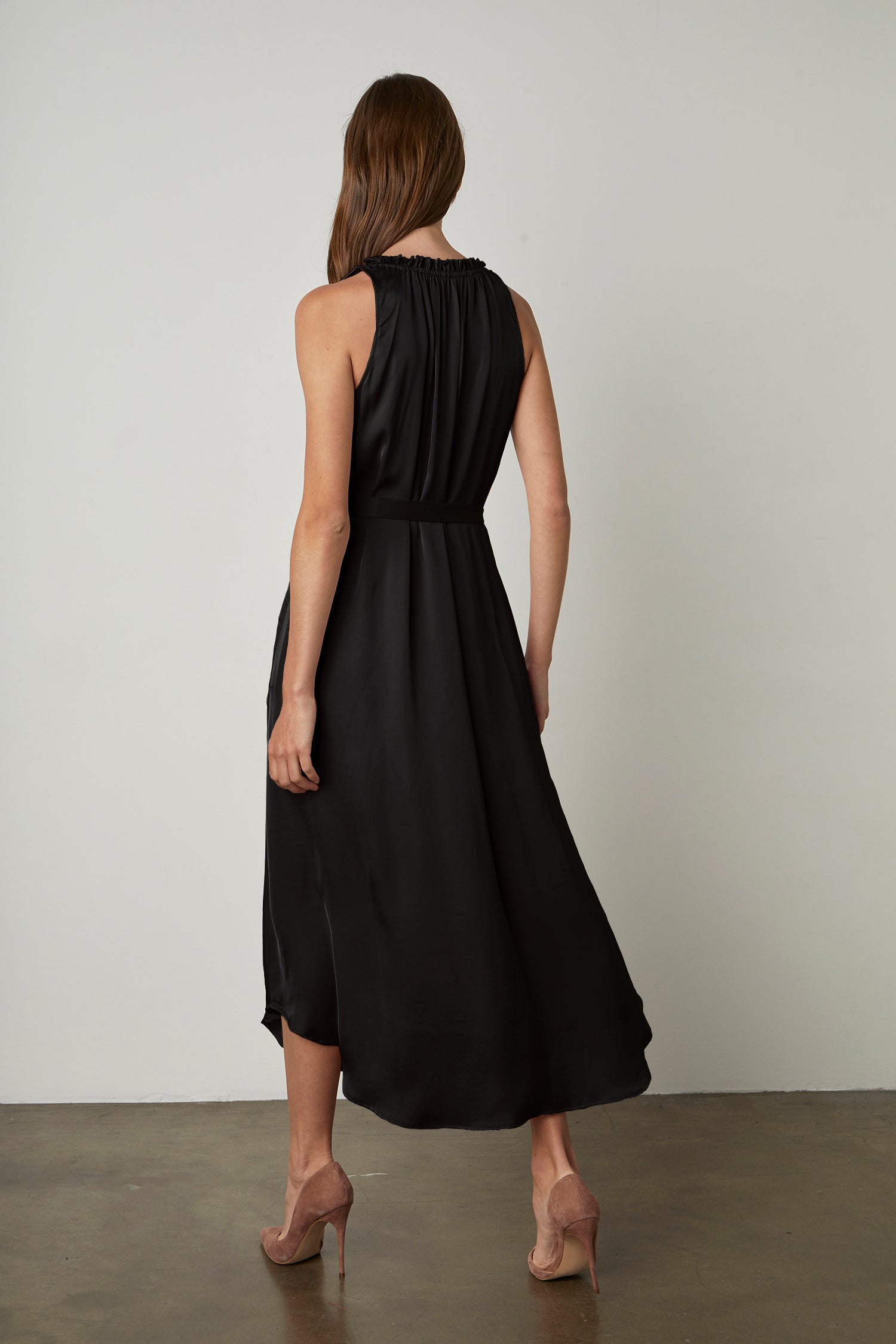 tala dress black back