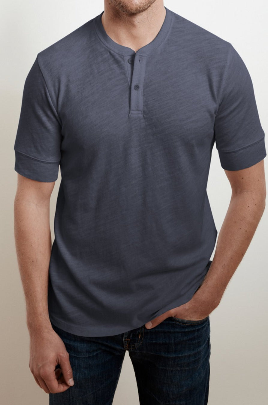 NATHON SLUB KNIT HENLEY