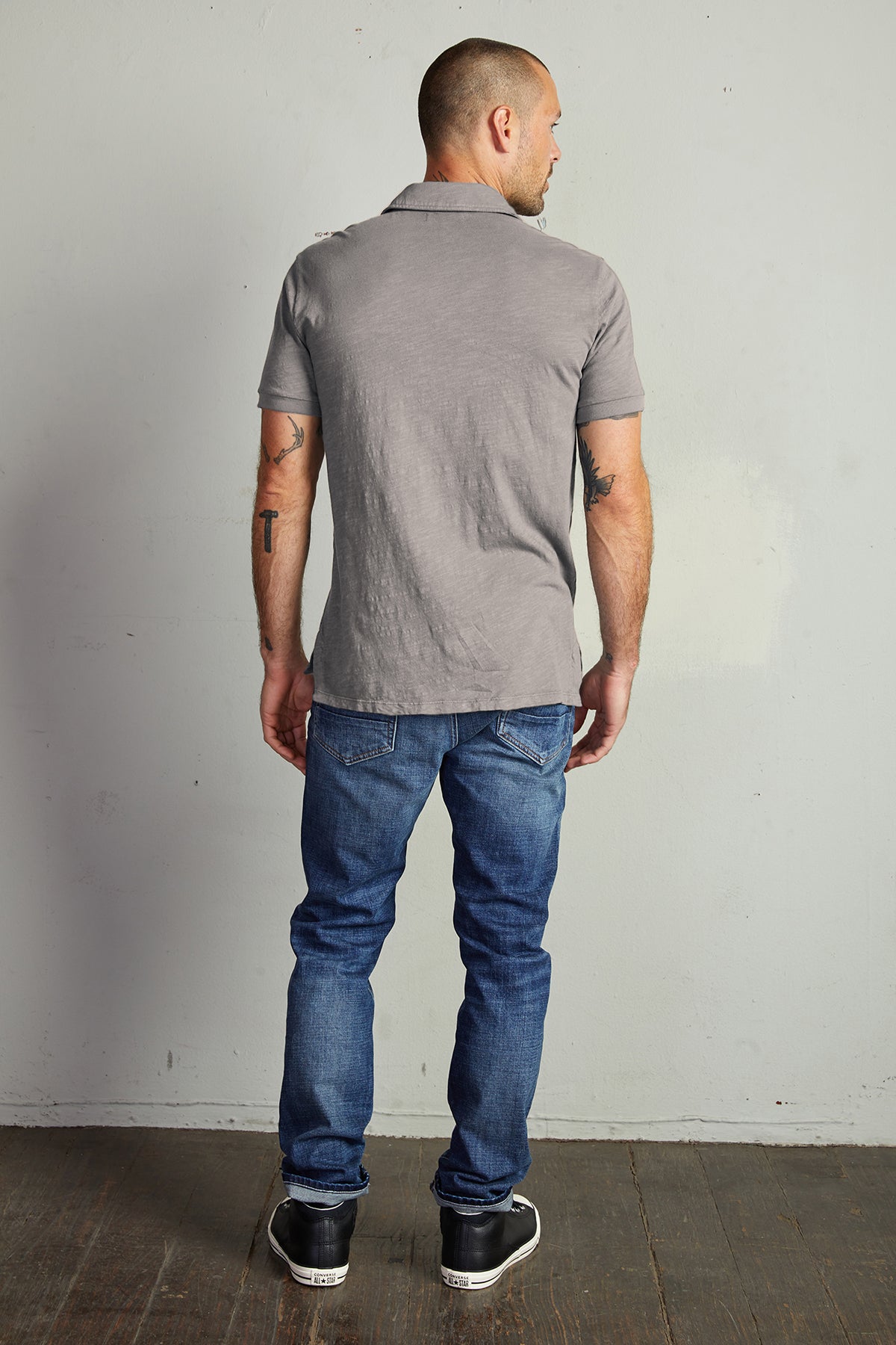 RANDALL COTTON SLUB POLO