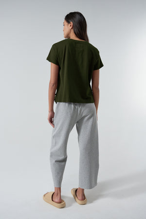 topanga tee dillweed back with montecito pant