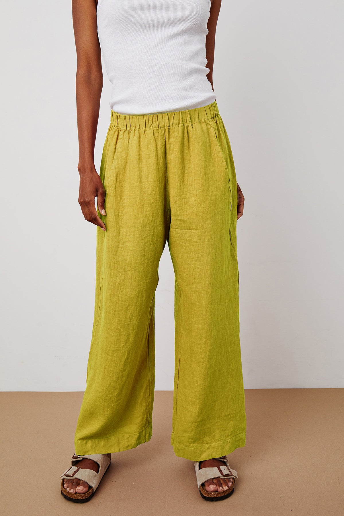 Lola Pant in Lemondrop Front-25570417180865