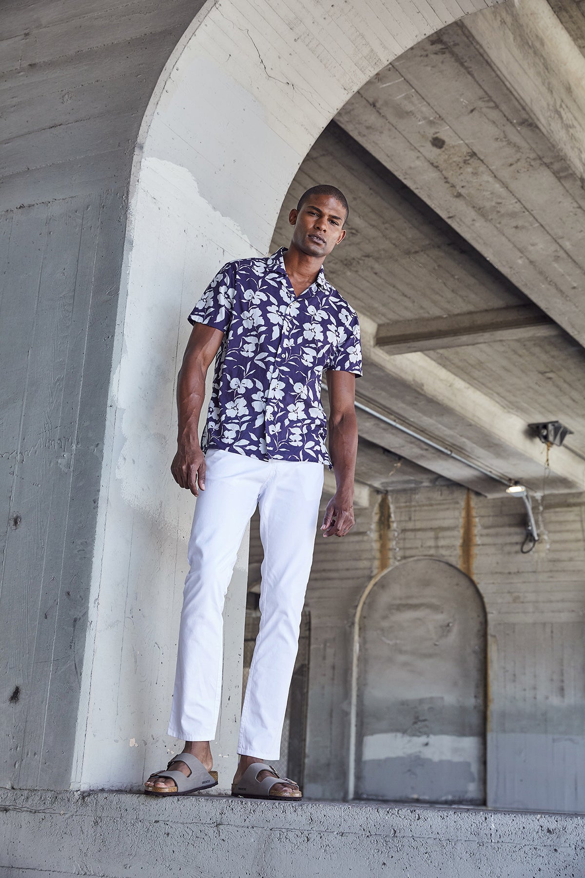 JACK PRINTED BUTTON-UP SHIRT