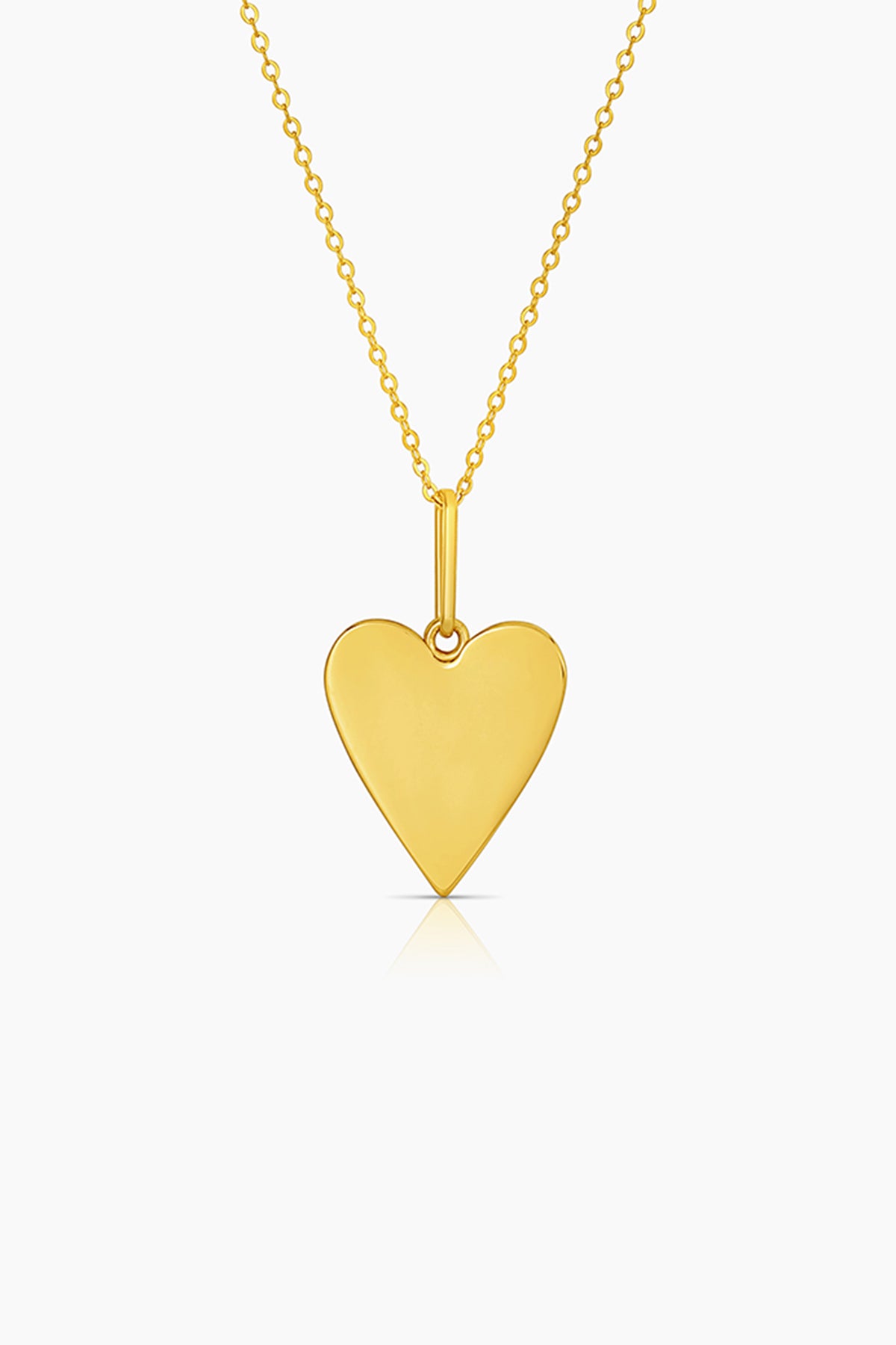 A AMAYA HEART NECKLACE BY Thatch on a white background.-35526305120449