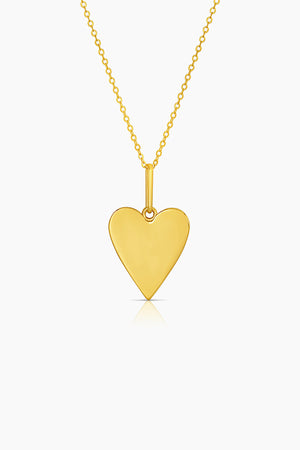 A AMAYA HEART NECKLACE BY Thatch on a white background.