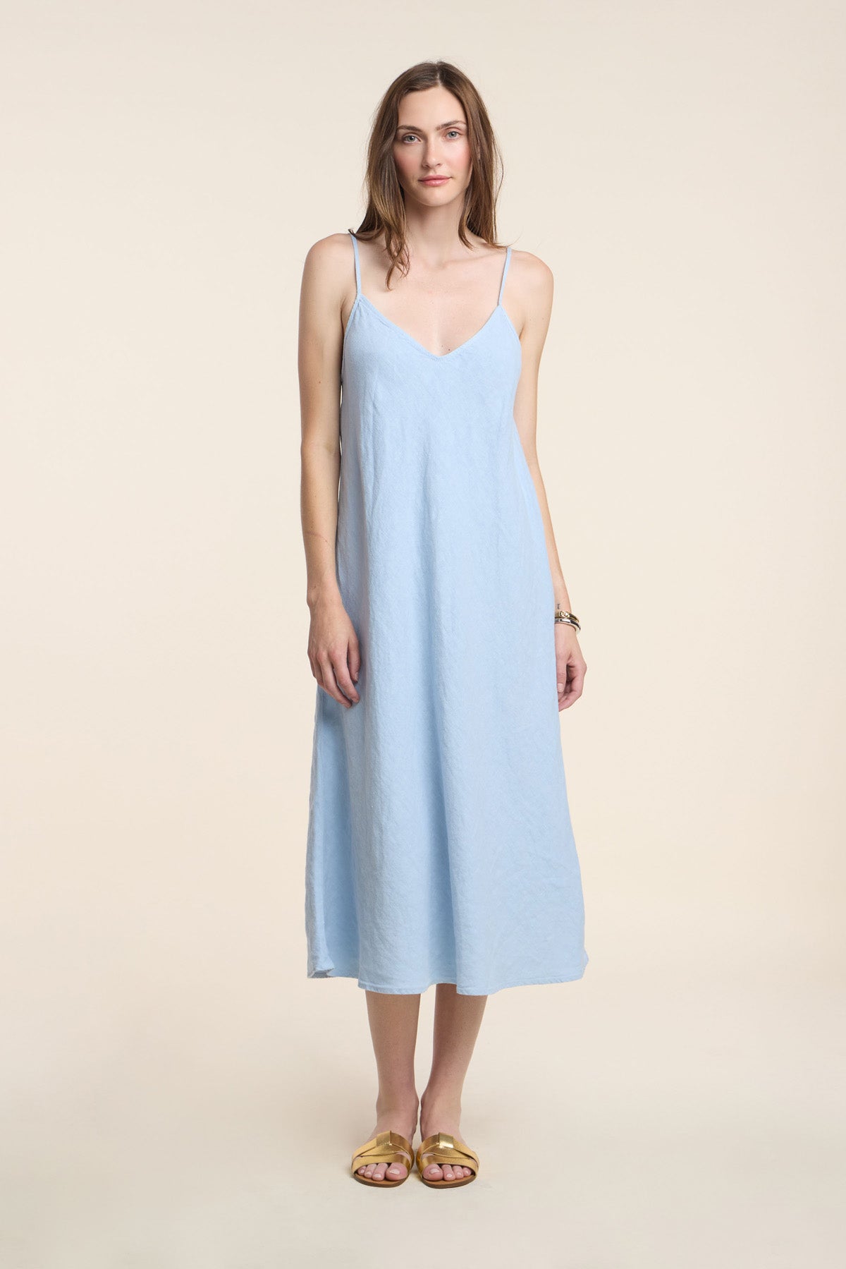 HOPE HEAVY LINEN CAMI MAXI DRESS – Velvet by Graham & Spencer