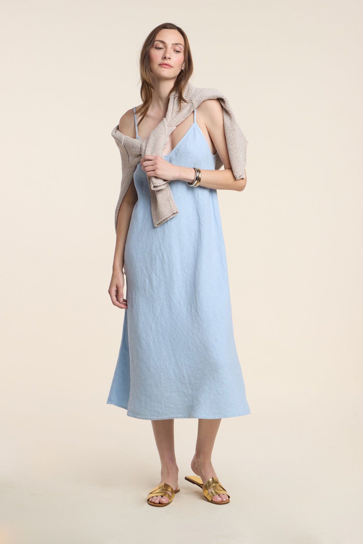 Velvet By Graham & Spencer Hope Heavy Linen Dress Velvet By Graham & Spencer Hope Heavy Linen Dress