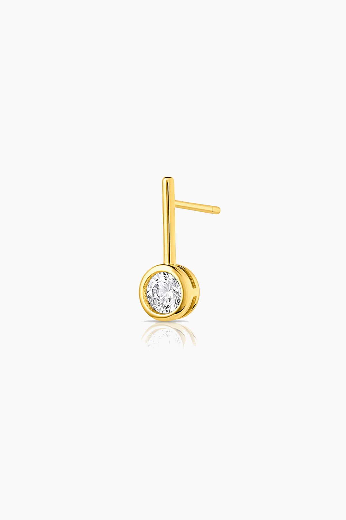 A Thatch NOEMI earring with a diamond.-35526314688705