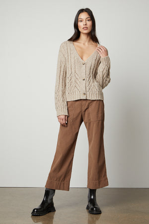 L´Or / Cropped Wide Pants-