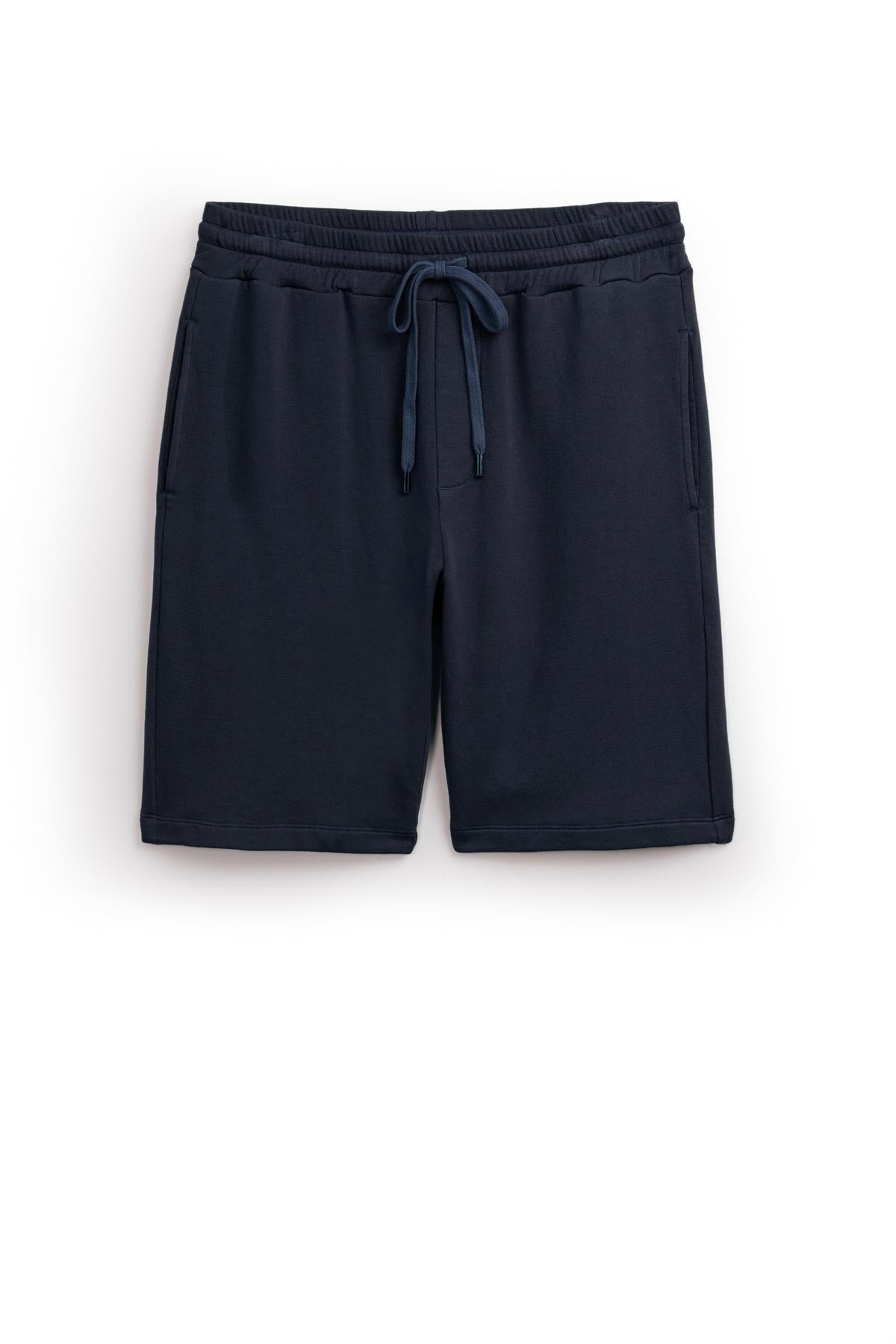 The ATLAS LUXE FLEECE DRAWSTRING SHORT by Velvet by Graham & Spencer are a perfect combination of tailored design and heavy rotation. With their comfortable fleece knit construction, these shorts provide both style and function for any occasion.-35678670880961