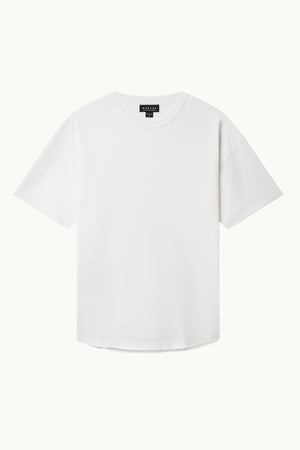 Discover the everyday versatility of the BRYAN TEE by Velvet by Graham & Spencer. This plain white short-sleeve T-shirt is crafted from soft pima cotton jersey and features a relaxed fit for ultimate comfort and style, making it an essential staple for any wardrobe.