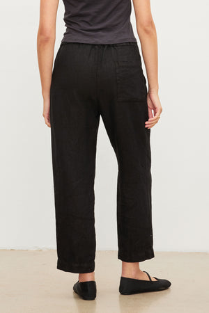 JESSIE HEAVY LINEN ELASTIC WAIST PANT – Velvet by Graham & Spencer