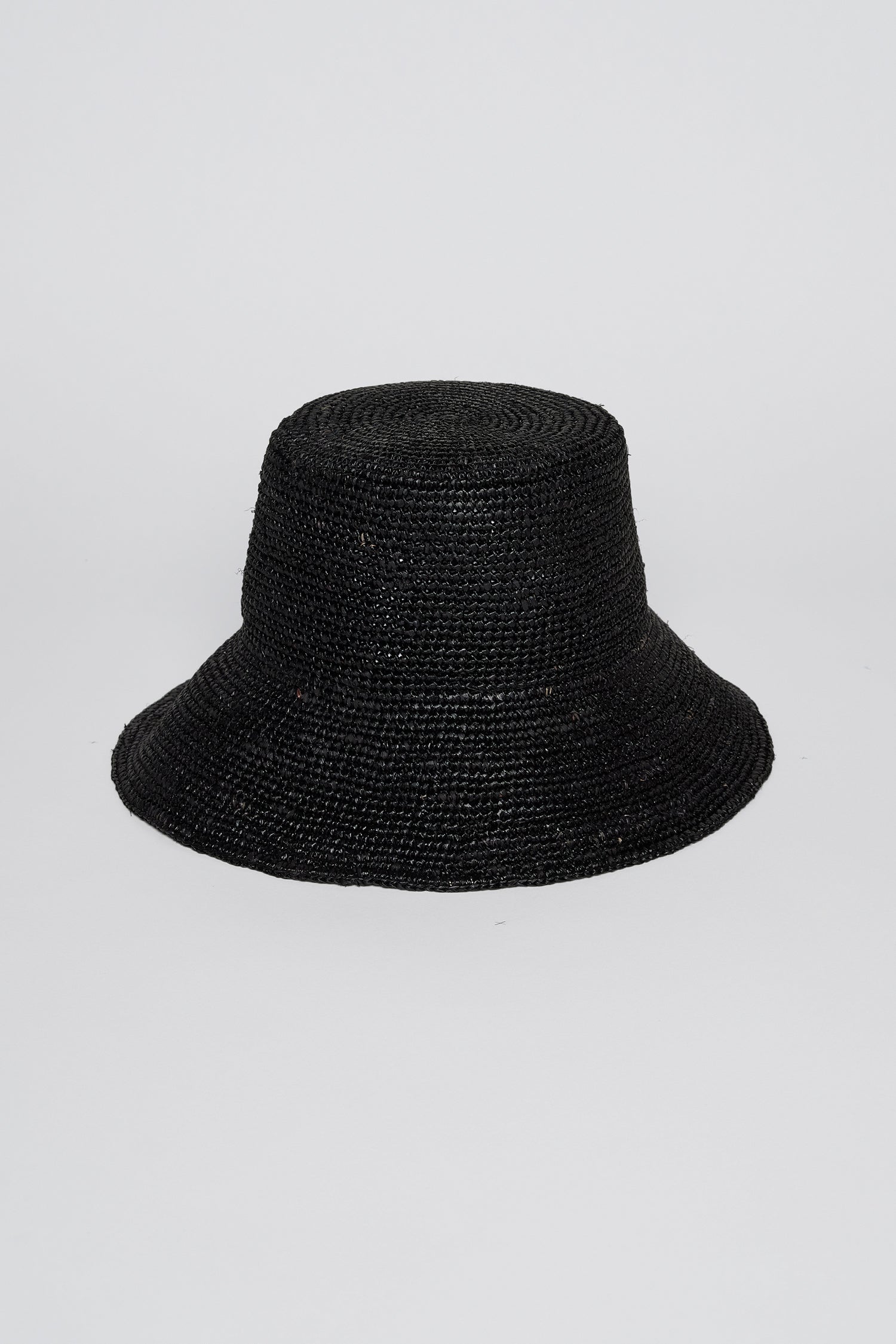   a Velvet by Graham & Spencer CHIC CROCHET BUCKET HAT on a white background. 