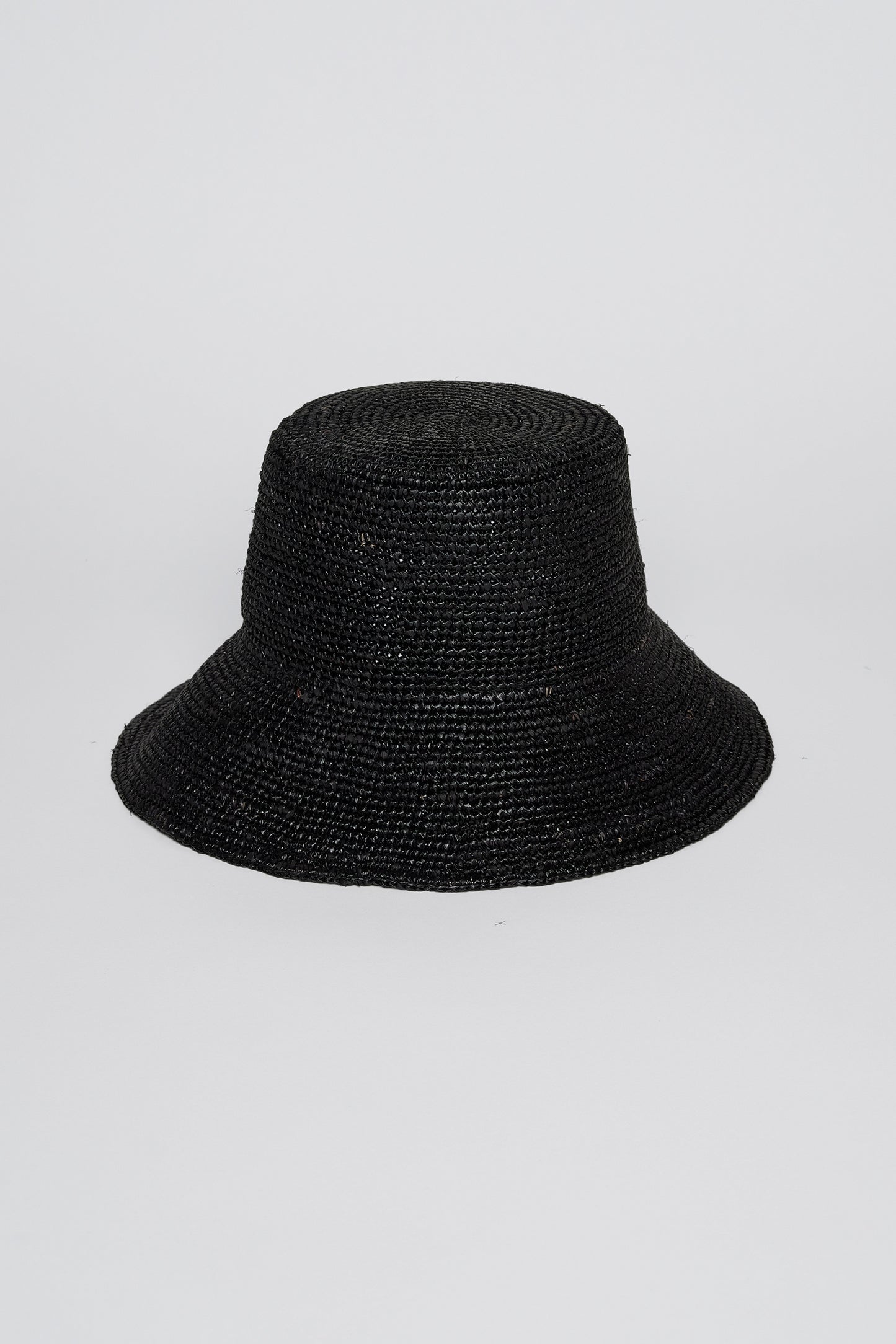 a Velvet by Graham & Spencer CHIC CROCHET BUCKET HAT on a white background.-26537723101377