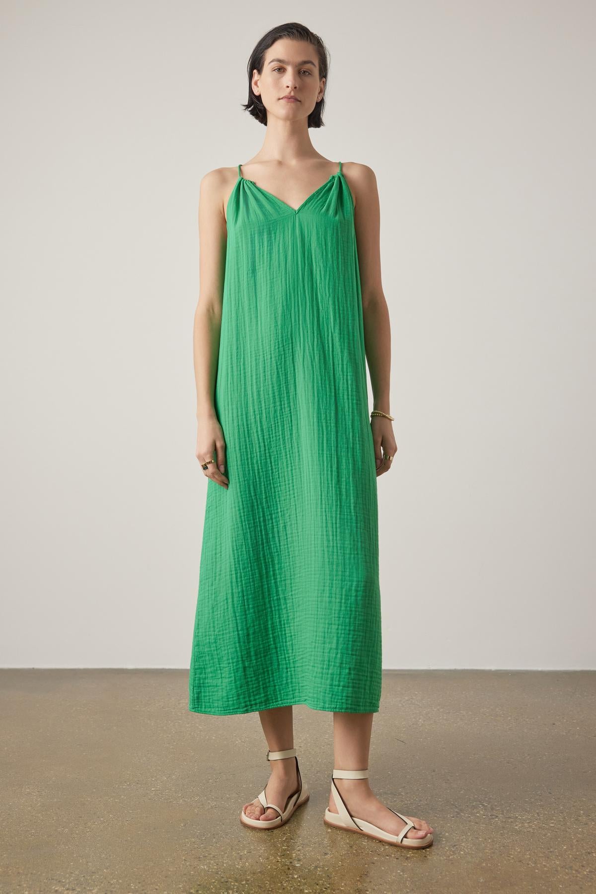 CARRILLO COTTON GAUZE DRESS Velvet by Graham & Spencer CARRILLO COTTON GAUZE DRESS Velvet by Graham & Spencer