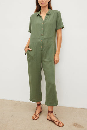 ensou. 　Summer Velvet Coverall 山*勇様 極美品 ensou. Summer Velvet Coverall エ - メルカリ