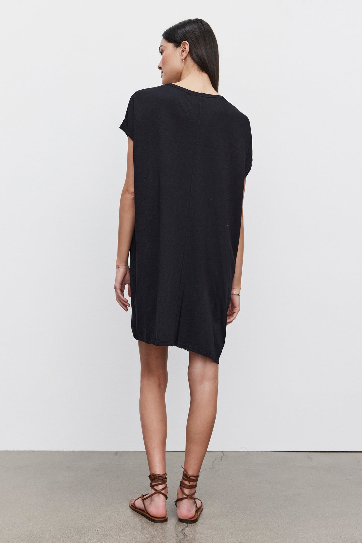 Cocoon Dress with Sleeves