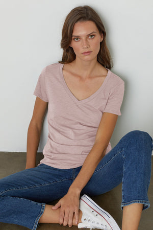 lilith in rosette front tee