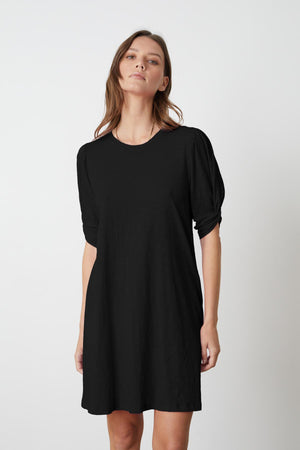 The SARA COTTON SLUB DRESS by Velvet by Graham & Spencer.