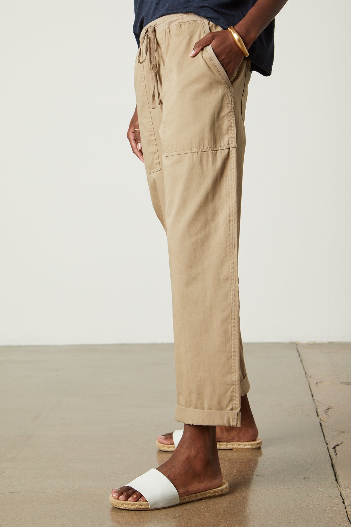 Misty Pant in oak twill side-26496414875841