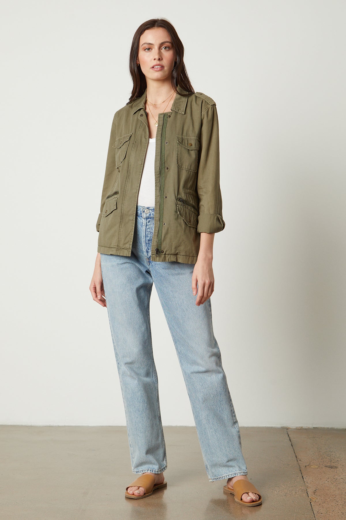   RUBY LIGHT-WEIGHT ARMY JACKET 