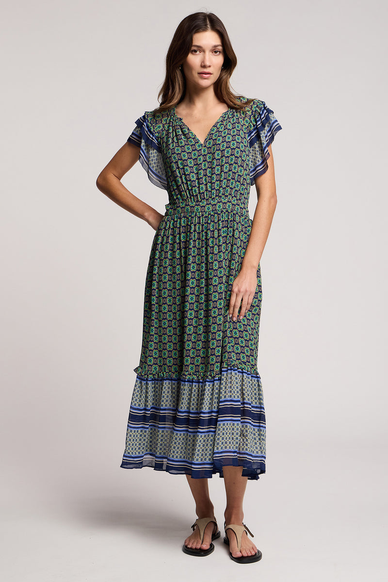 cheryl maxi dress AFRM Cheryl Dress in Green