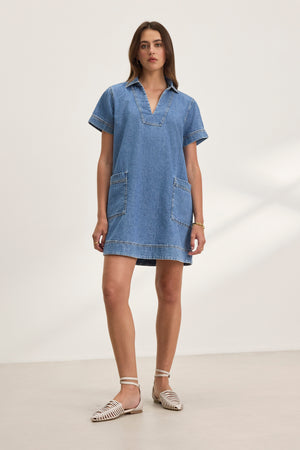 jane and delancey denim dress Velvet by Graham & Spencer Women's Delana Denim Dress