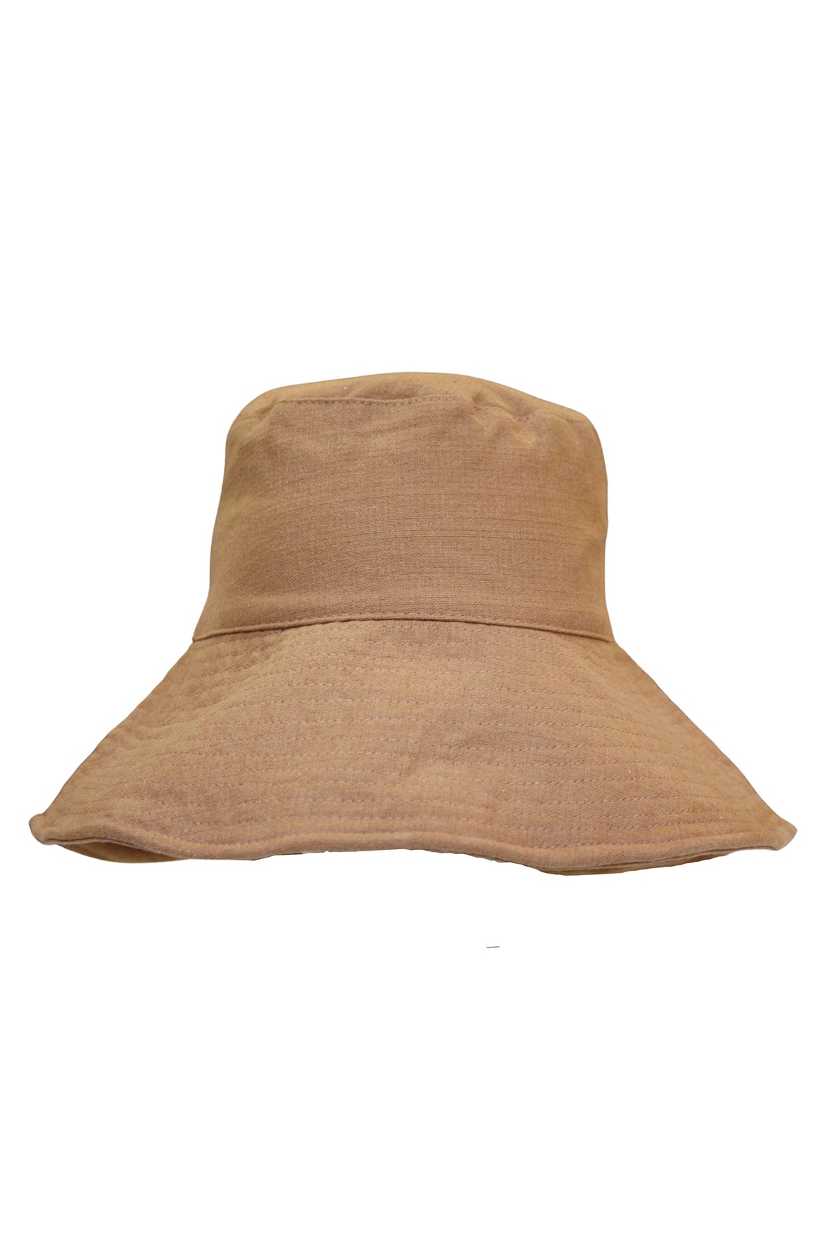   Eco-friendly Hazel Bucket Hat by Freya isolated on a white background. 