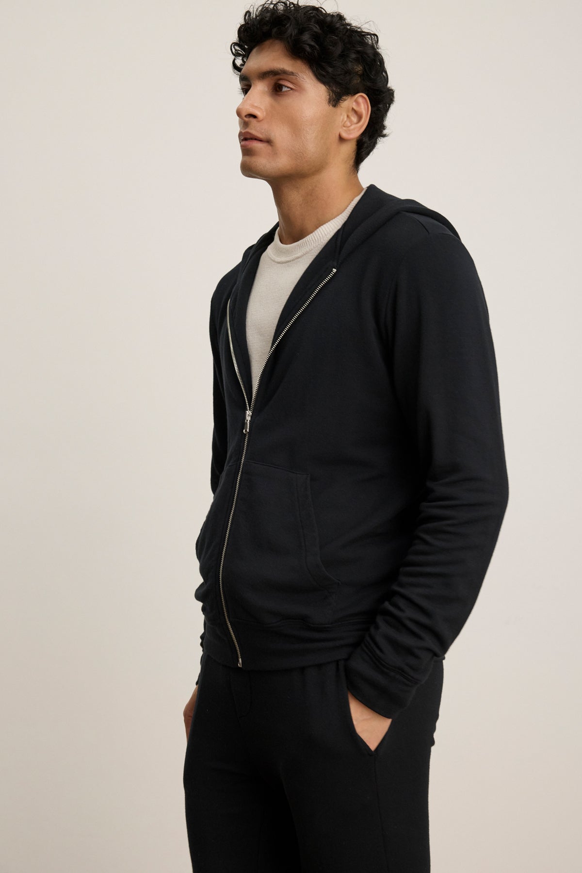 トップス commongullproducts. ziphoodie 25spring. RODAN LUXE FLEECE ZIP HOODIE – Velvet by Graham & Spencer